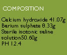 Calasept composition